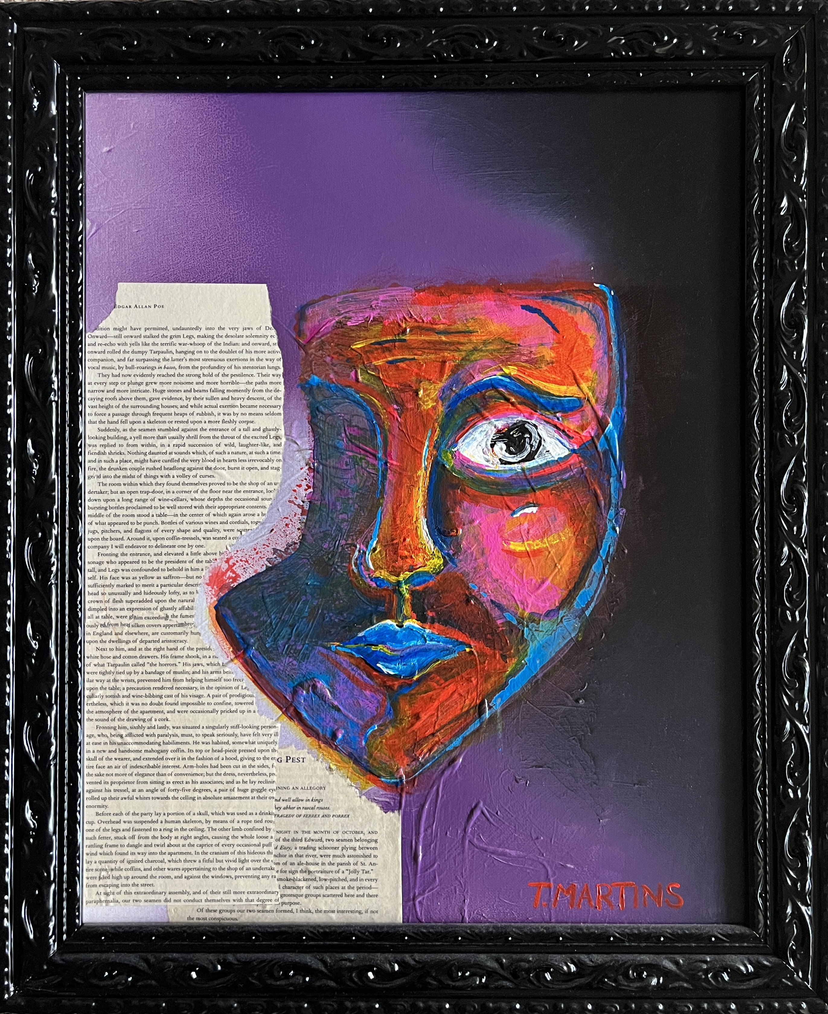 King Pest painting by Tamassia Martins